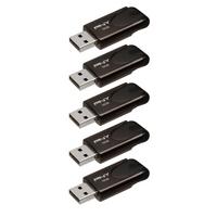 list item 1 of 7 PNY Attache 3 USB 2.0 Flash Drive 16GB 5 Pack P-FD16GX5ATT03-MP