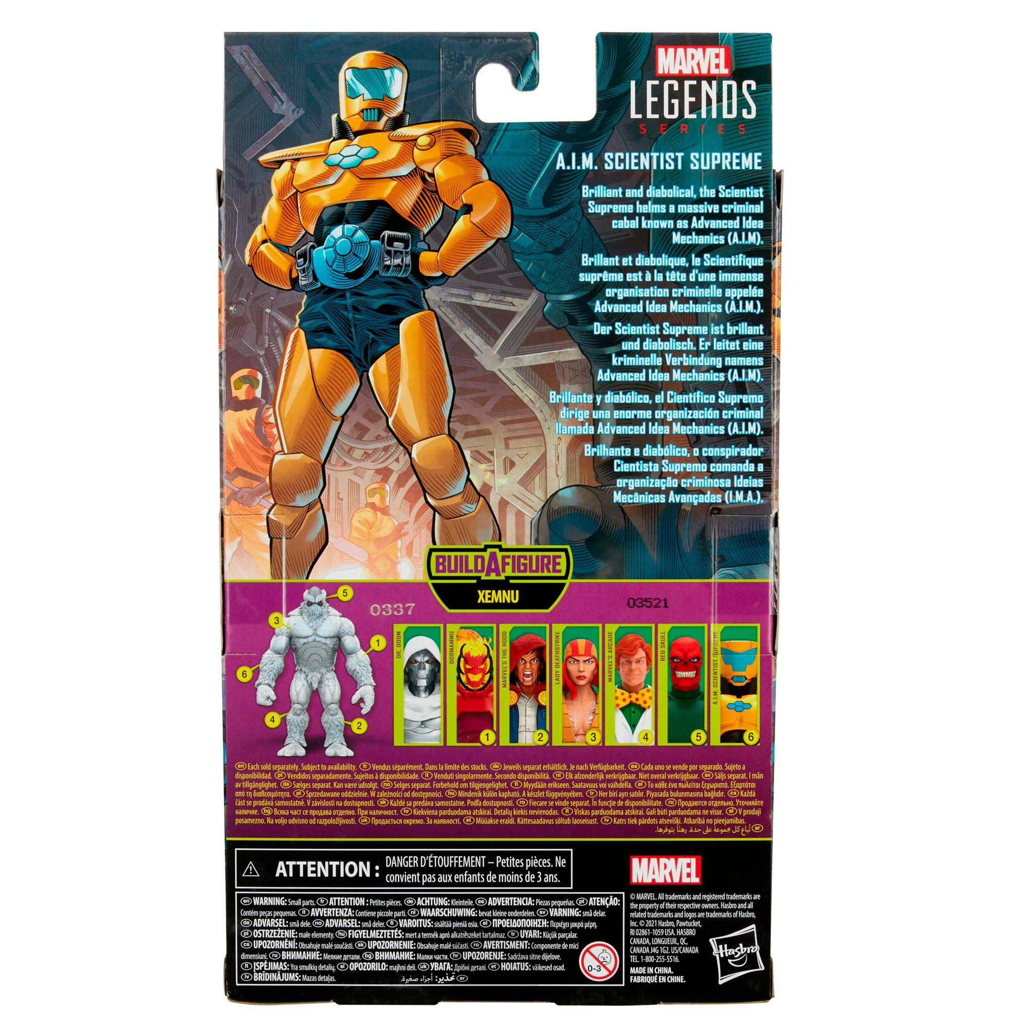 Hasbro Marvel Legends Series A.I.M. Scientist Supreme 6 in 6-in Action Figure