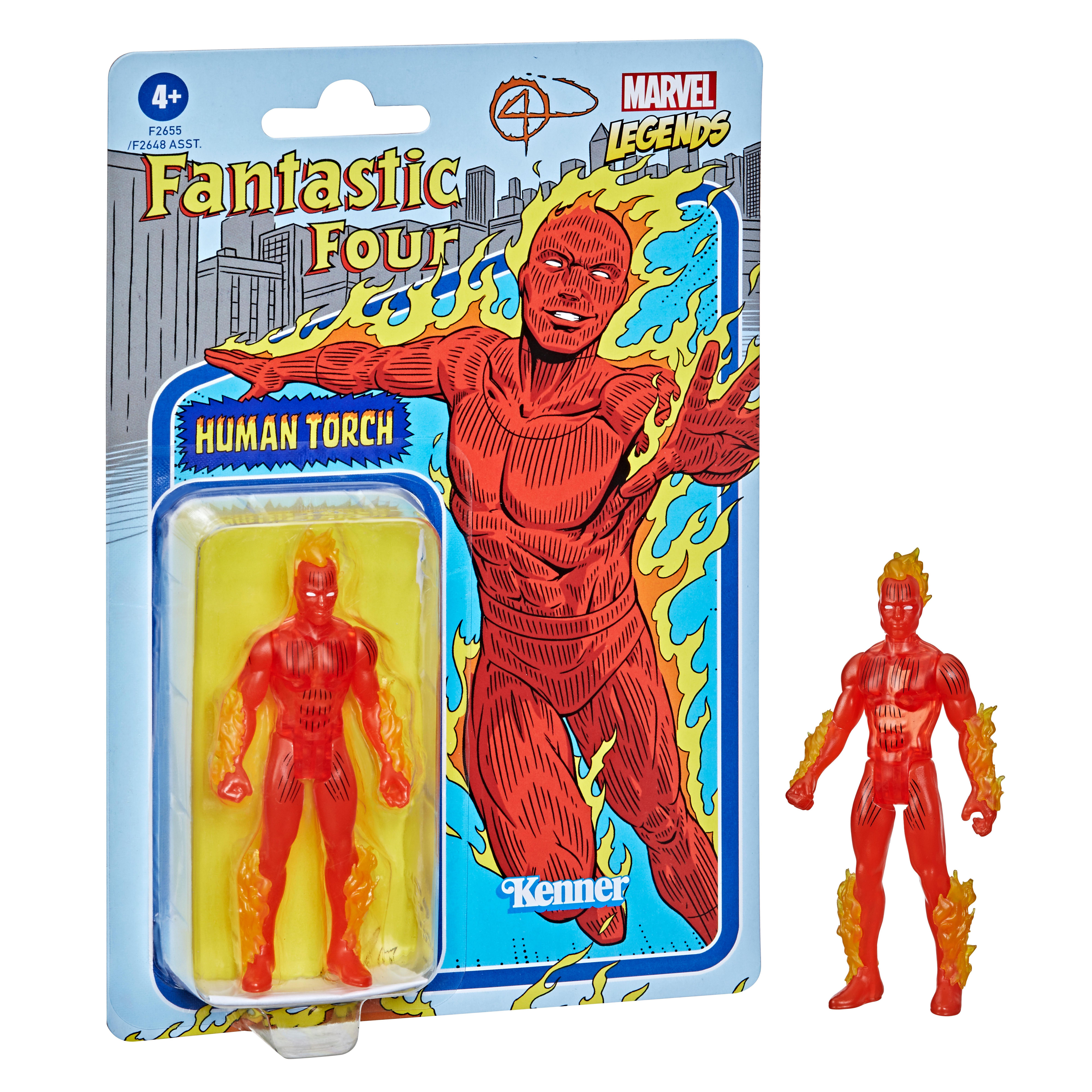 Marvel Legends Fantastic Four Human Torch Action Figure GameStop