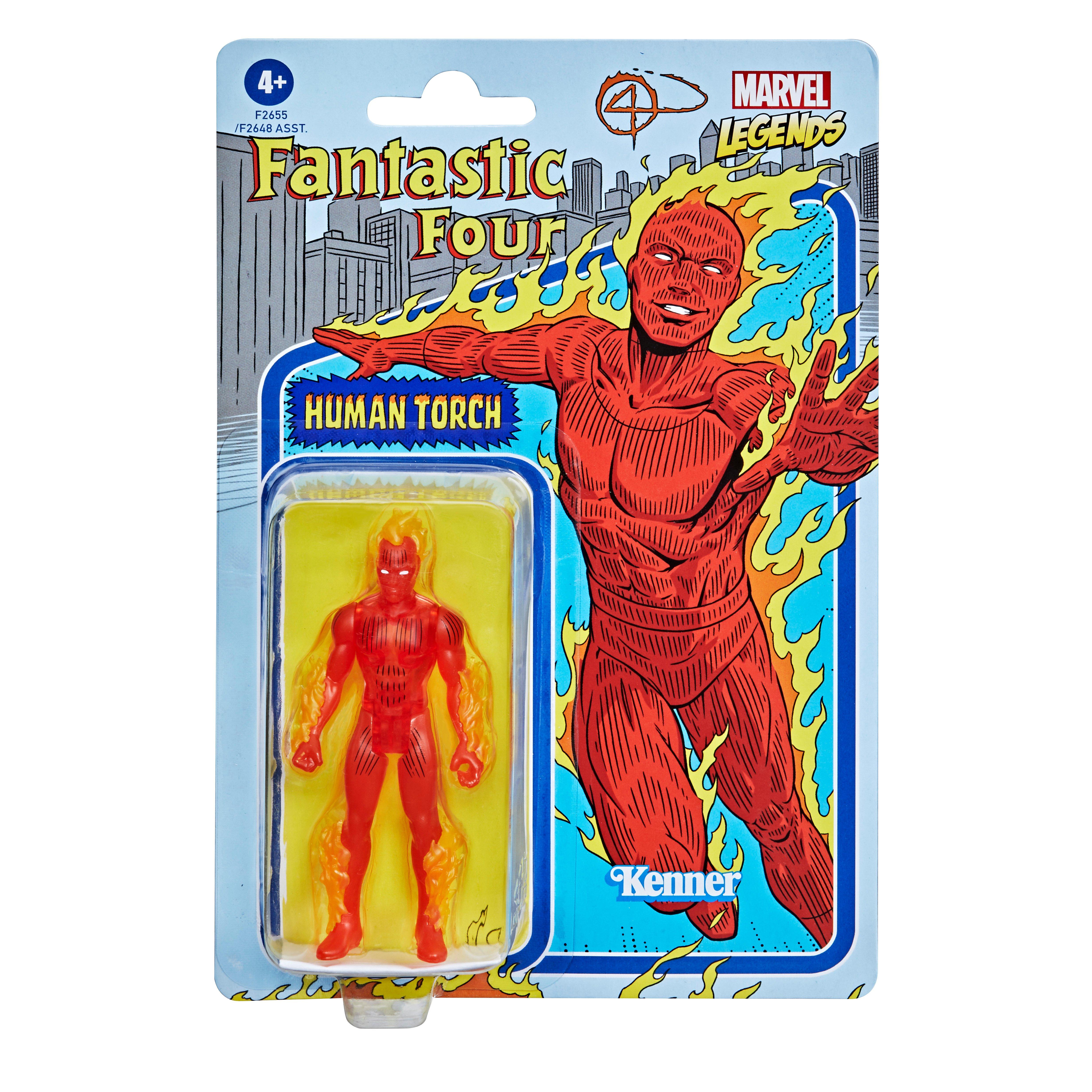 Torche Humaine Fantastic Four Marvel Comics Toybiz ToyBiz Figurine Human Torch 