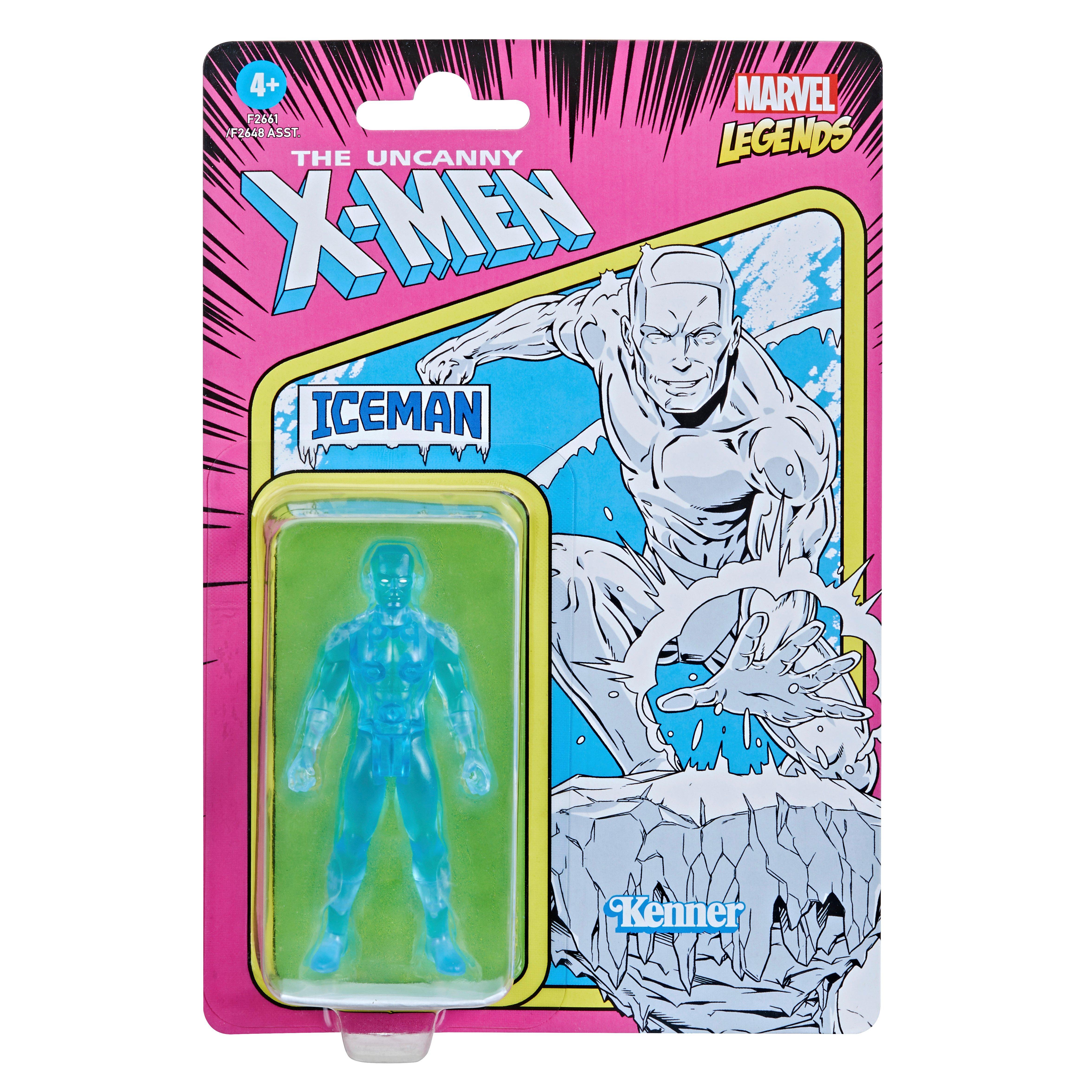 list item 3 of 4 Hasbro Marvel Legends The Uncanny X-Men Iceman Retro 3.75-in Action Figure