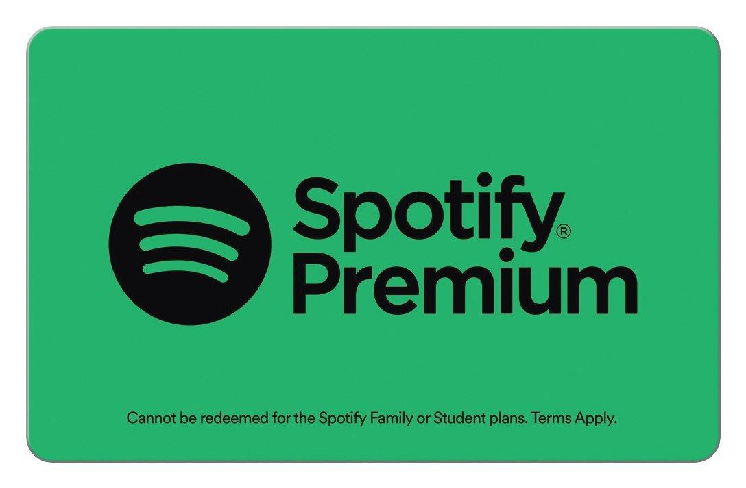  Spotify Premium 12 Month Subscription $99 eGift Card: Gift Cards