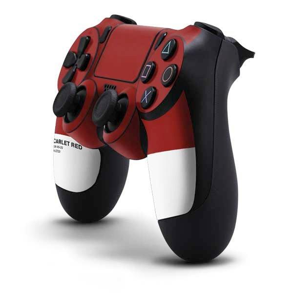 Skinit Color Palette Scarlet Red Controller Skin For Playstation 4 Gamestop