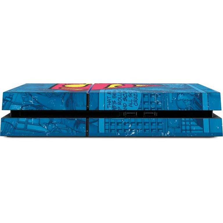 Superman Logo Console Skin for PlayStation 4 PS4 Accessories Sony GameStop