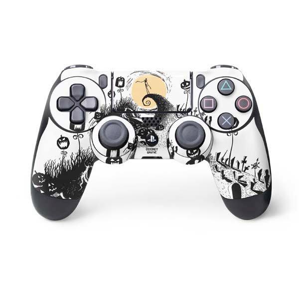 Skinit The Nightmare Before Christmas Jack Skellington Pumpkin King Controller Skin for PlayStation 4