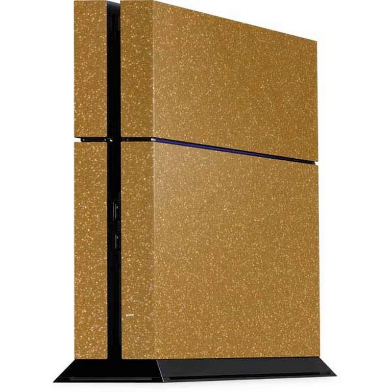 Diamond Gold Glitter Console Skin for PlayStation 4 PS4 Accessories Sony GameStop
