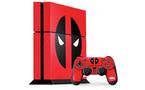Skinit Deadpool Red Logo Skin Bundle for PlayStation 4