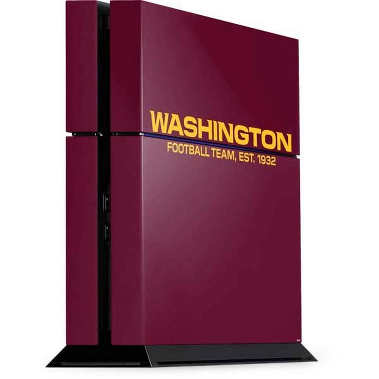 NFL Washington Football Team Console Skin for PlayStation 4 PS4 Accessories Sony GameStop