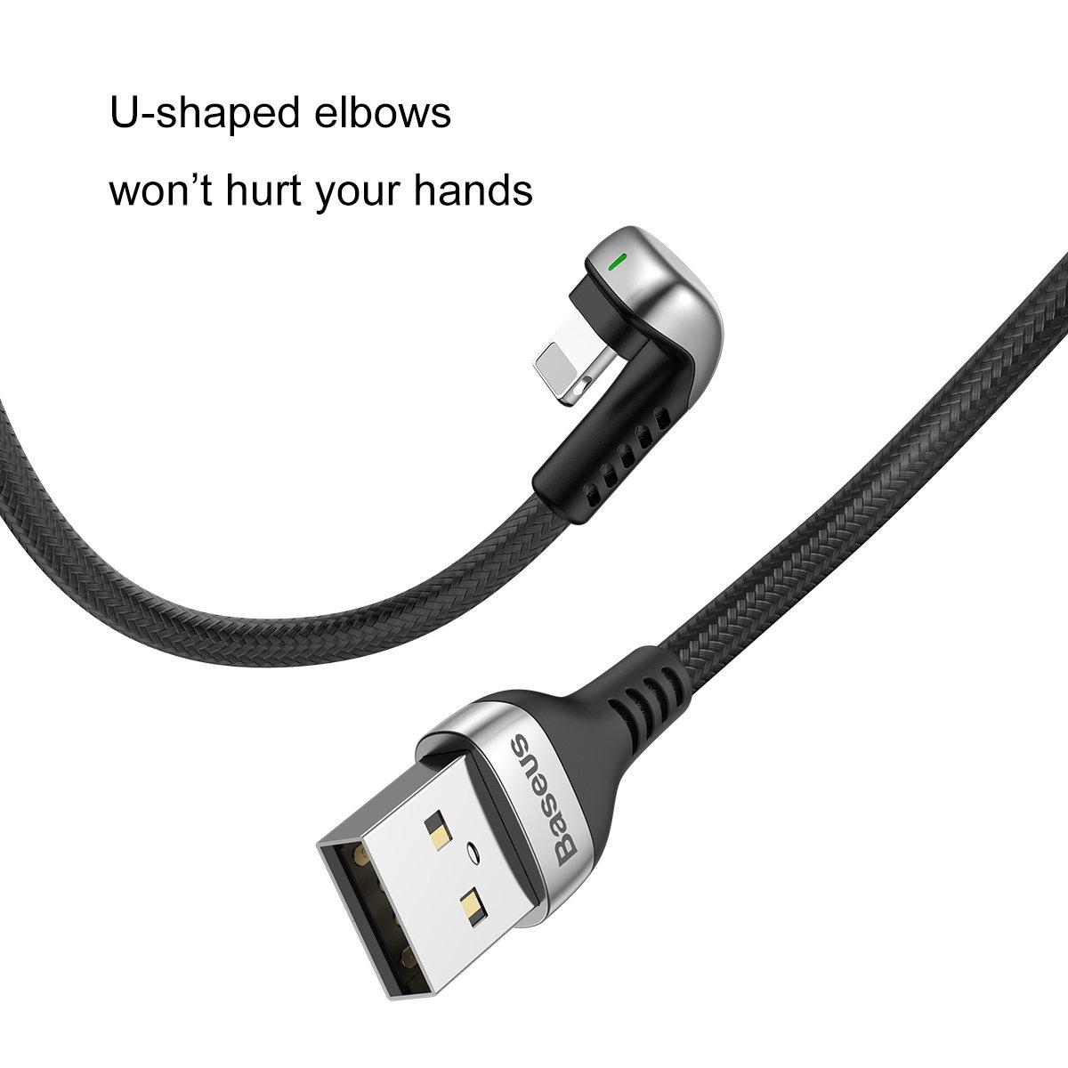 list item 9 of 9 Baseus U-Shaped 1 Meter Charging Cable for iPhones