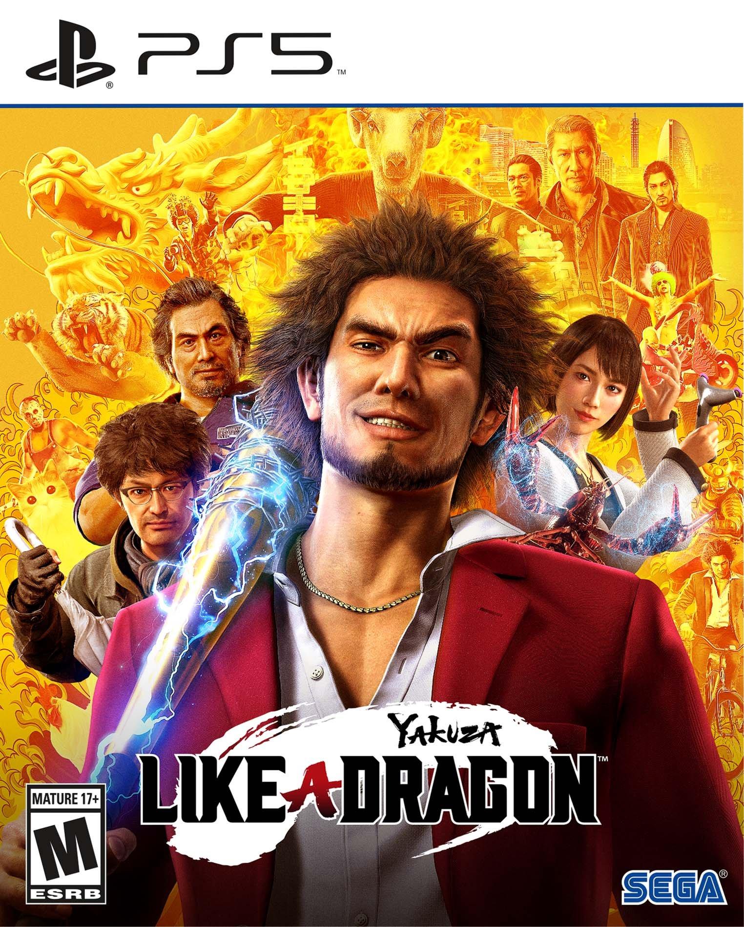 Yakuza Like a Dragon PlayStation 5 PlayStation 5 GameStop