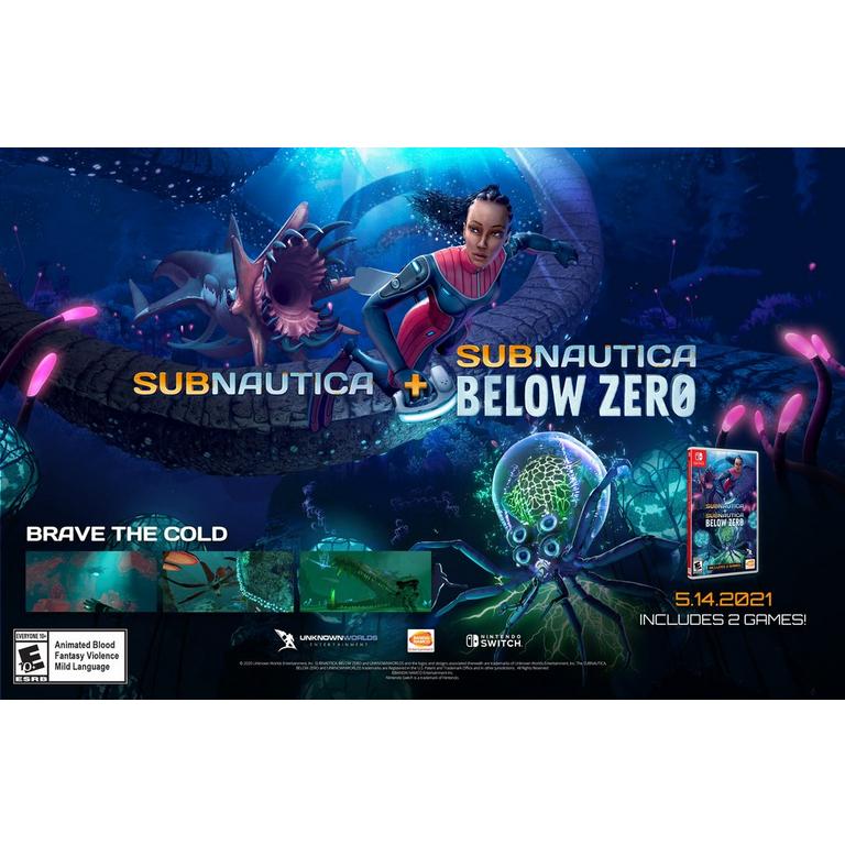 Subnautica and Subnautica: Below Zero - Nintendo Switch
