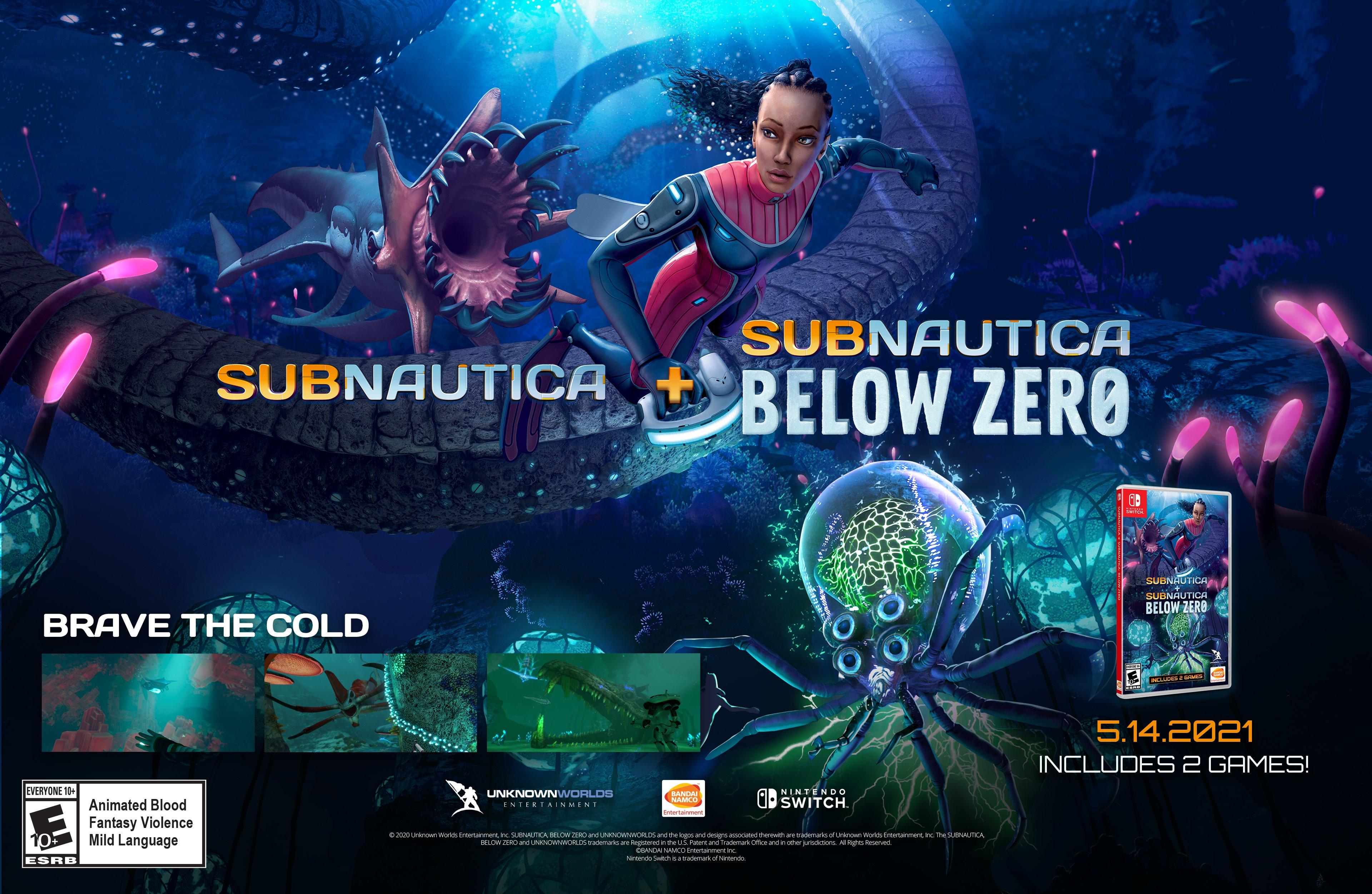 Subnautica and Subnautica Below Zero Nintendo Switch