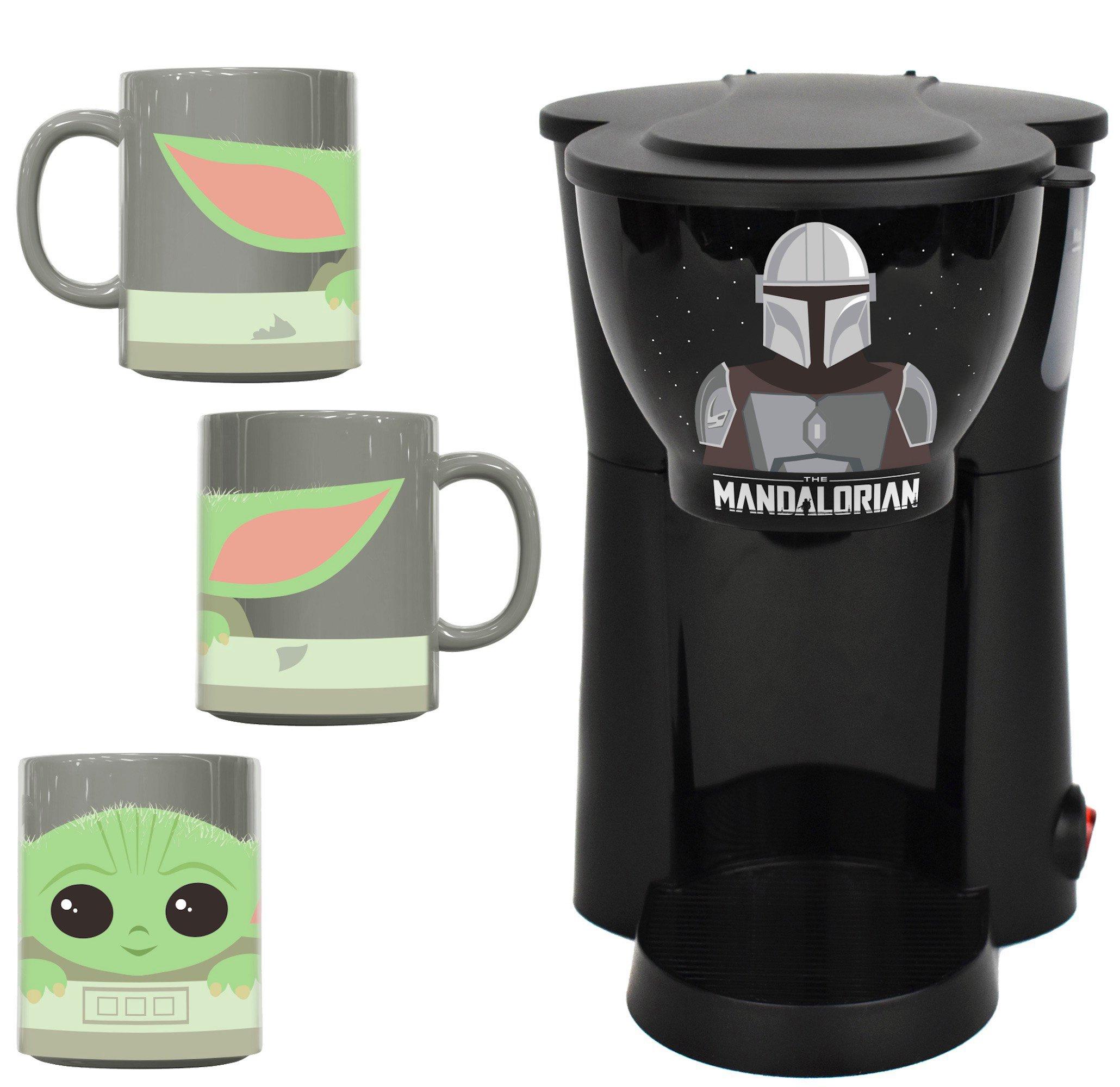 Star Wars: The Mandalorian Single Cup Coffee Maker with Mug GameStop Exclusive