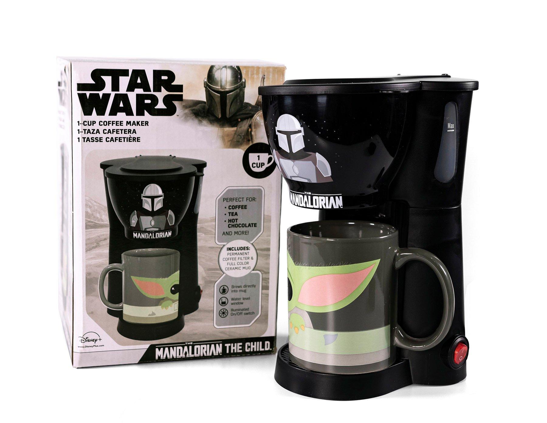 Mandalorian Single Cup Coffee Maker with Mug -- Gamestop Exclusive