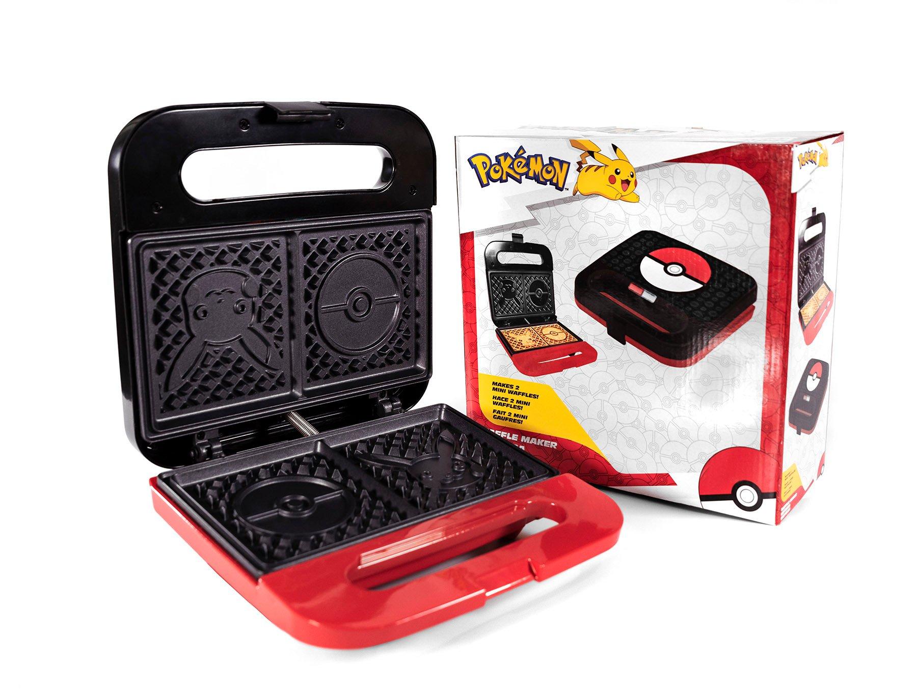 list item 1 of 12 Pokemon Pikachu Square Waffle Maker