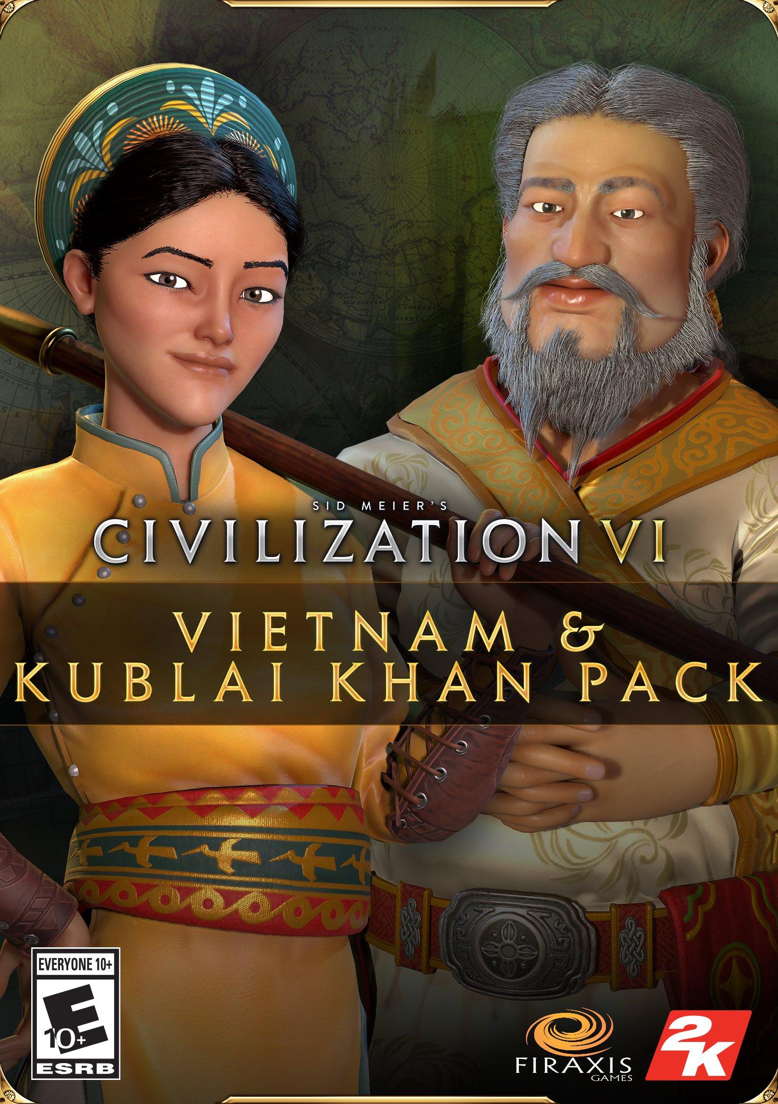 Sid Meier's Civilization VI: Vietnam and Kublai Khan Pack DLC - PC