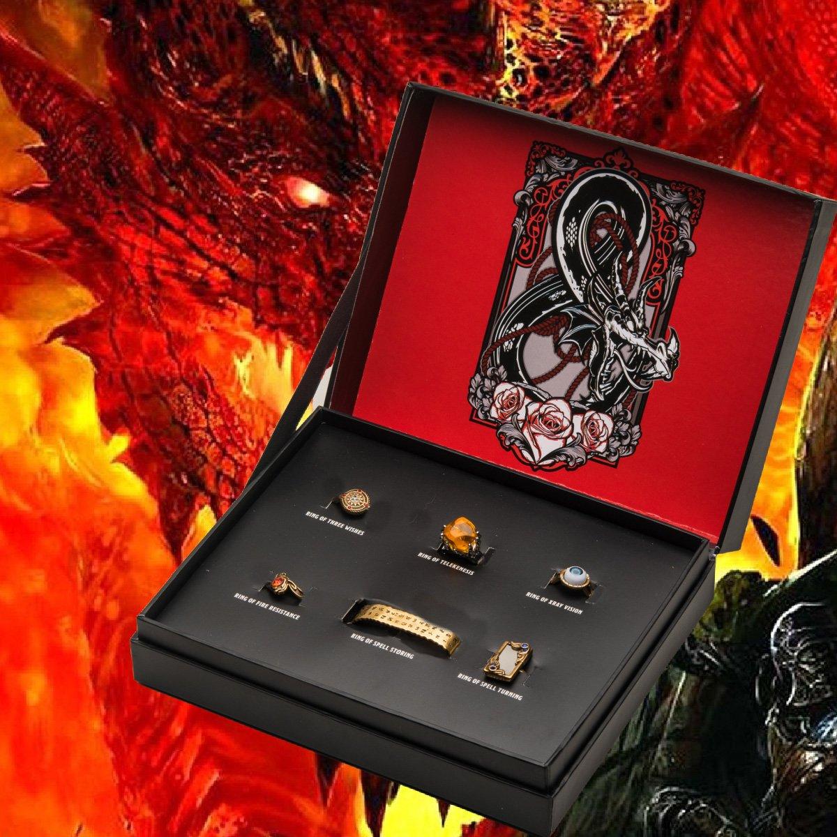 Dungeons and Dragons Ring Set | GameStop