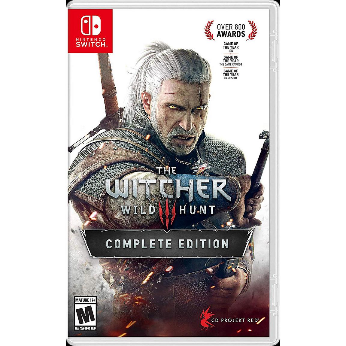 The Witcher III: Wild Hunt Complete Edition - Nintendo Switch -  CD Projekt RED, 111947
