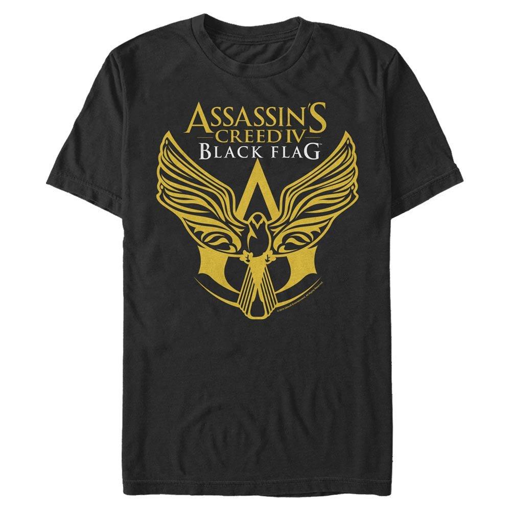 Assassin's Creed Black Flag Golden Bird Crest T-Shirt, Size: XL, Fifth Sun