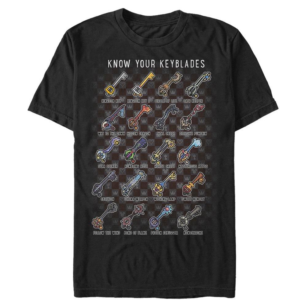 Kingdom Hearts Know Your Keyblades T-Shirt