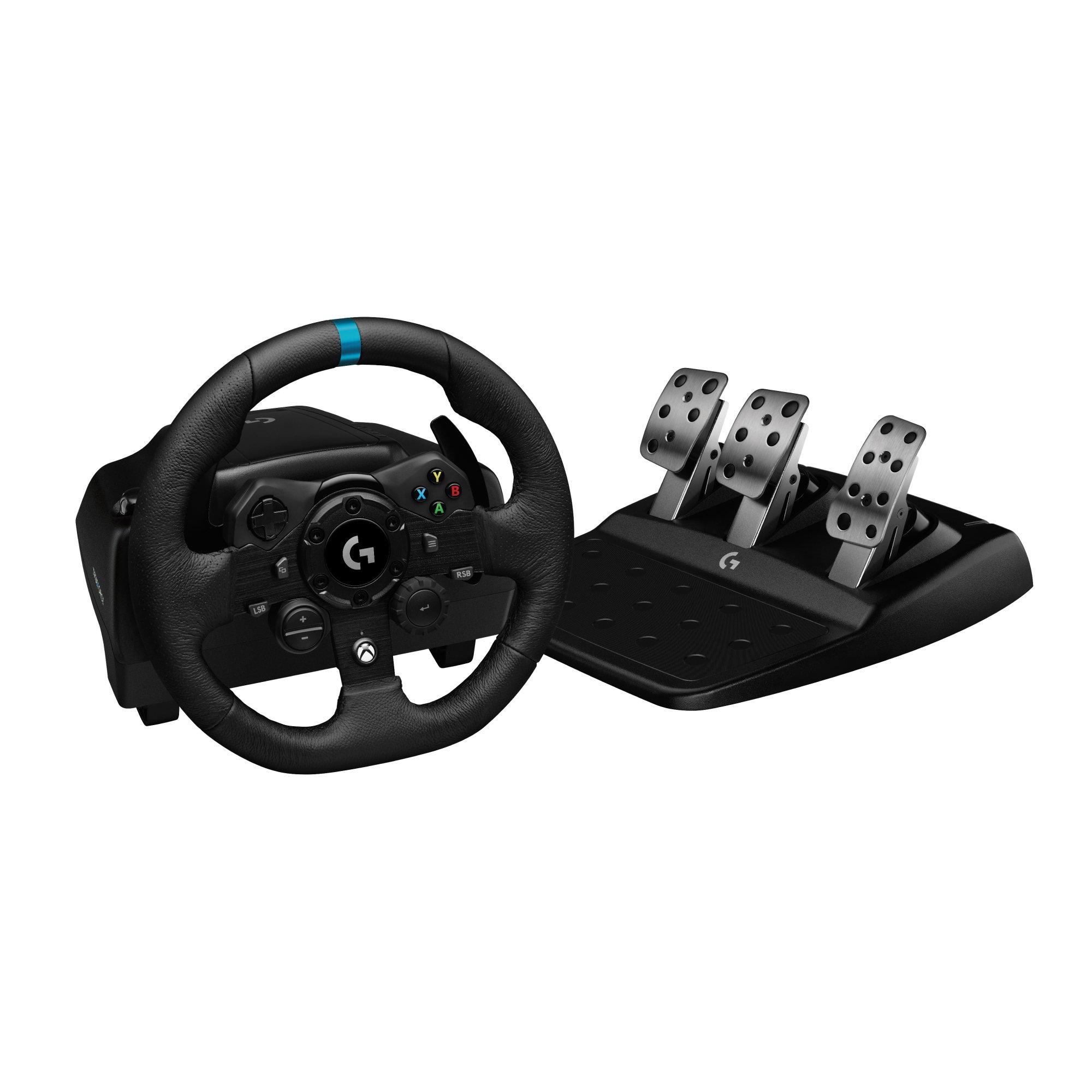 Logitech G923 TRUEFORCE Racing Wheel and Pedals for PlayStation 5