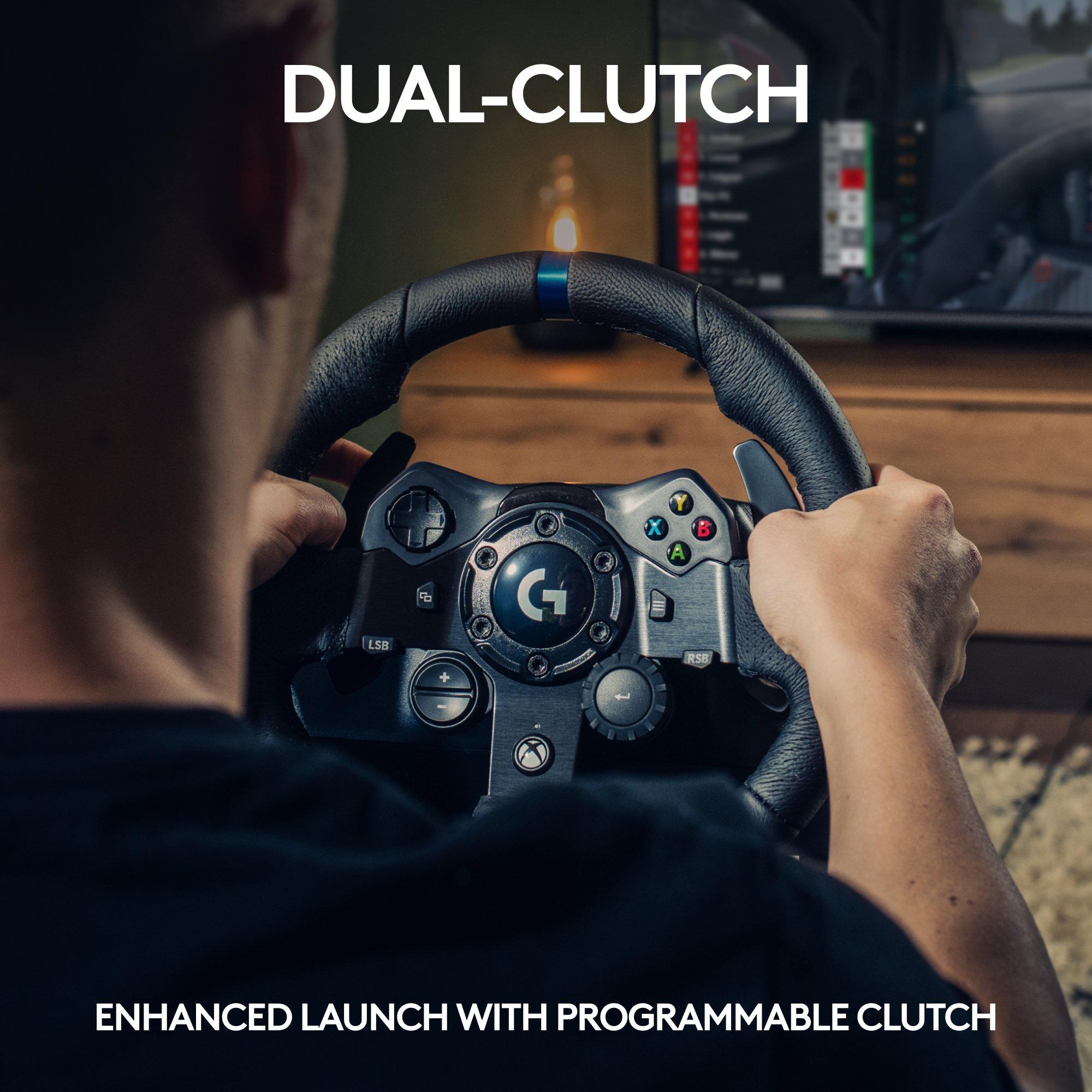 VOLANTE LOGITECH G923 GAMING RACING WHELL & PEDALS