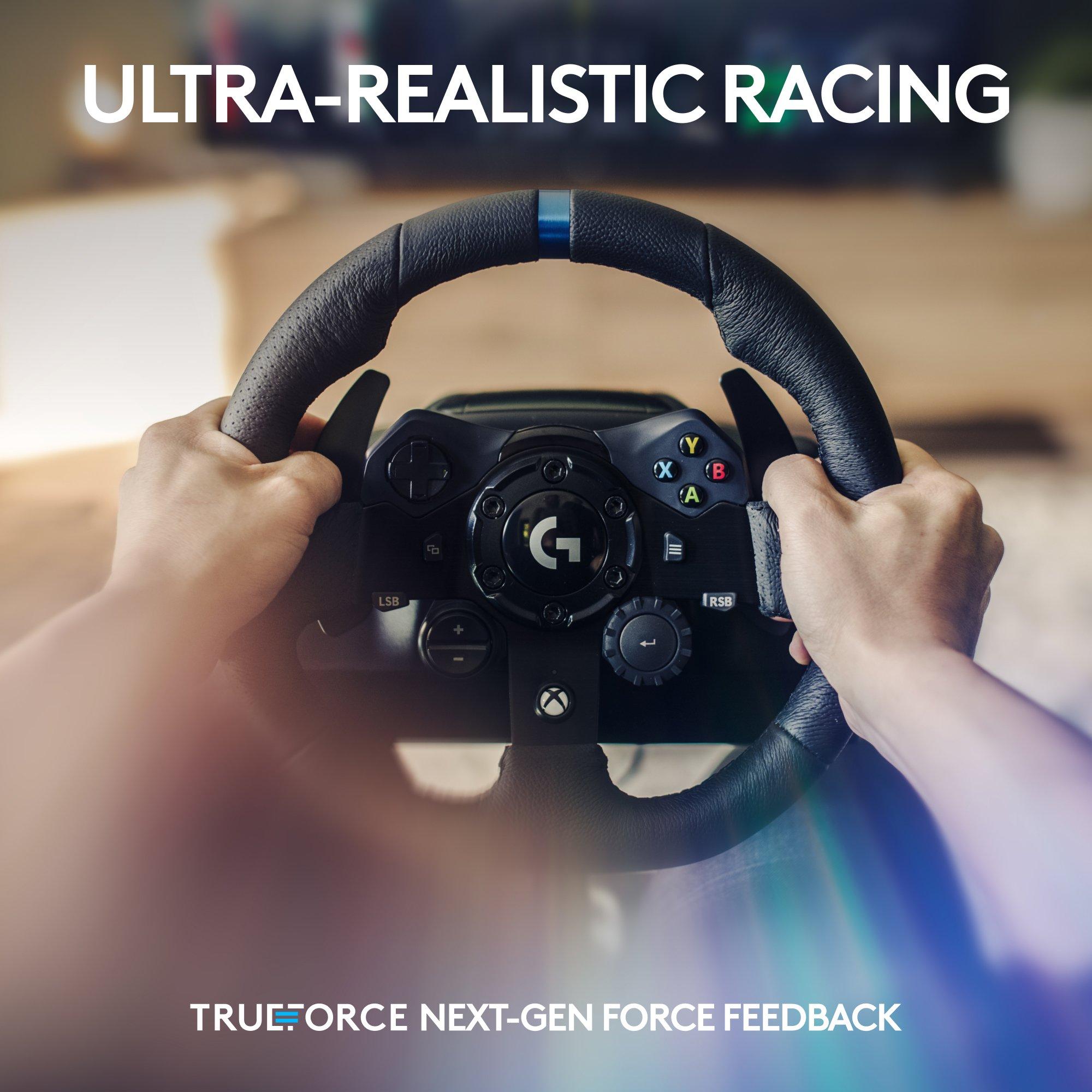 Trade In Logitech G923 TRUEFORCE Racing Wheel and Pedals GameStop