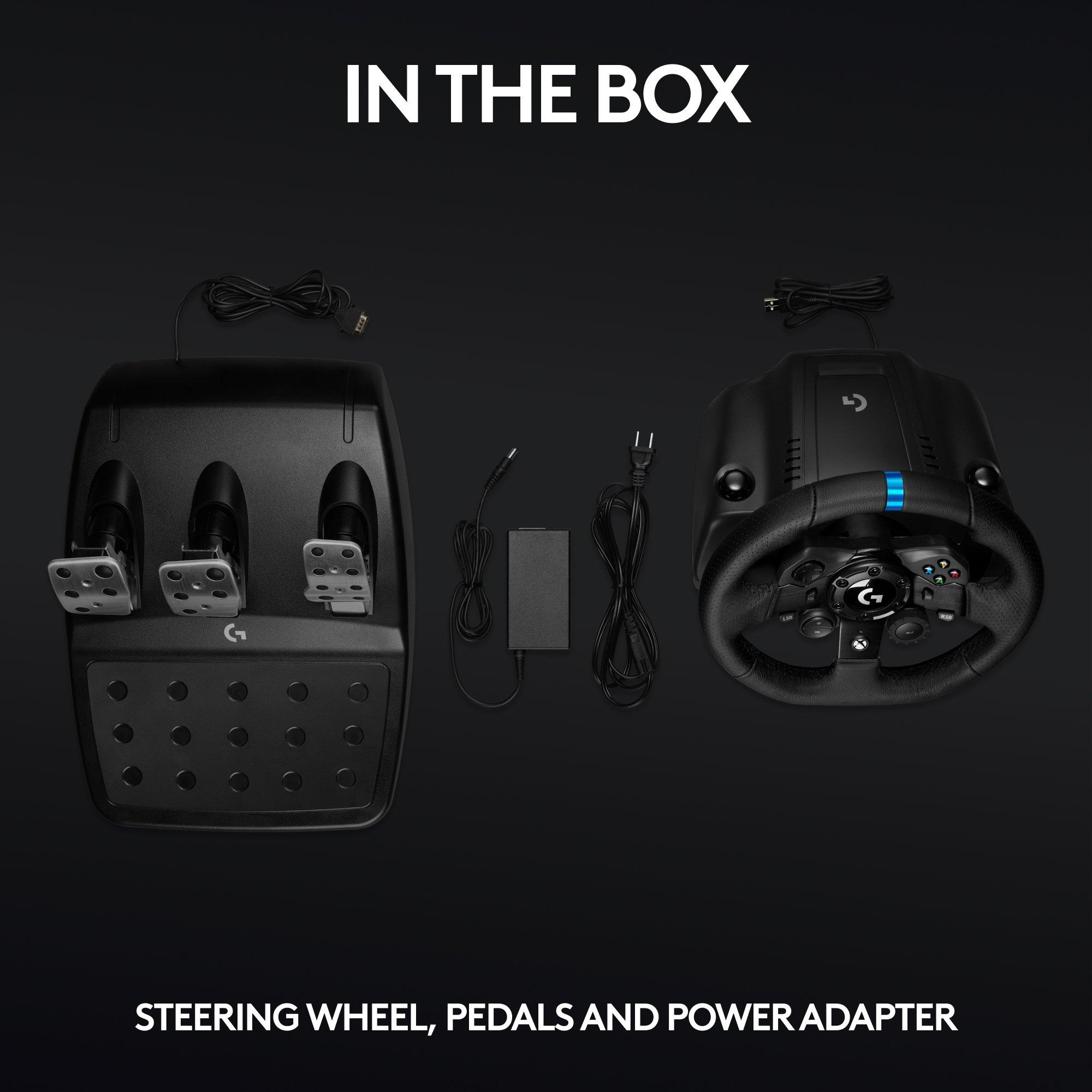 Logitech G923 Racing Wheel and Pedal - Thumbnail 4