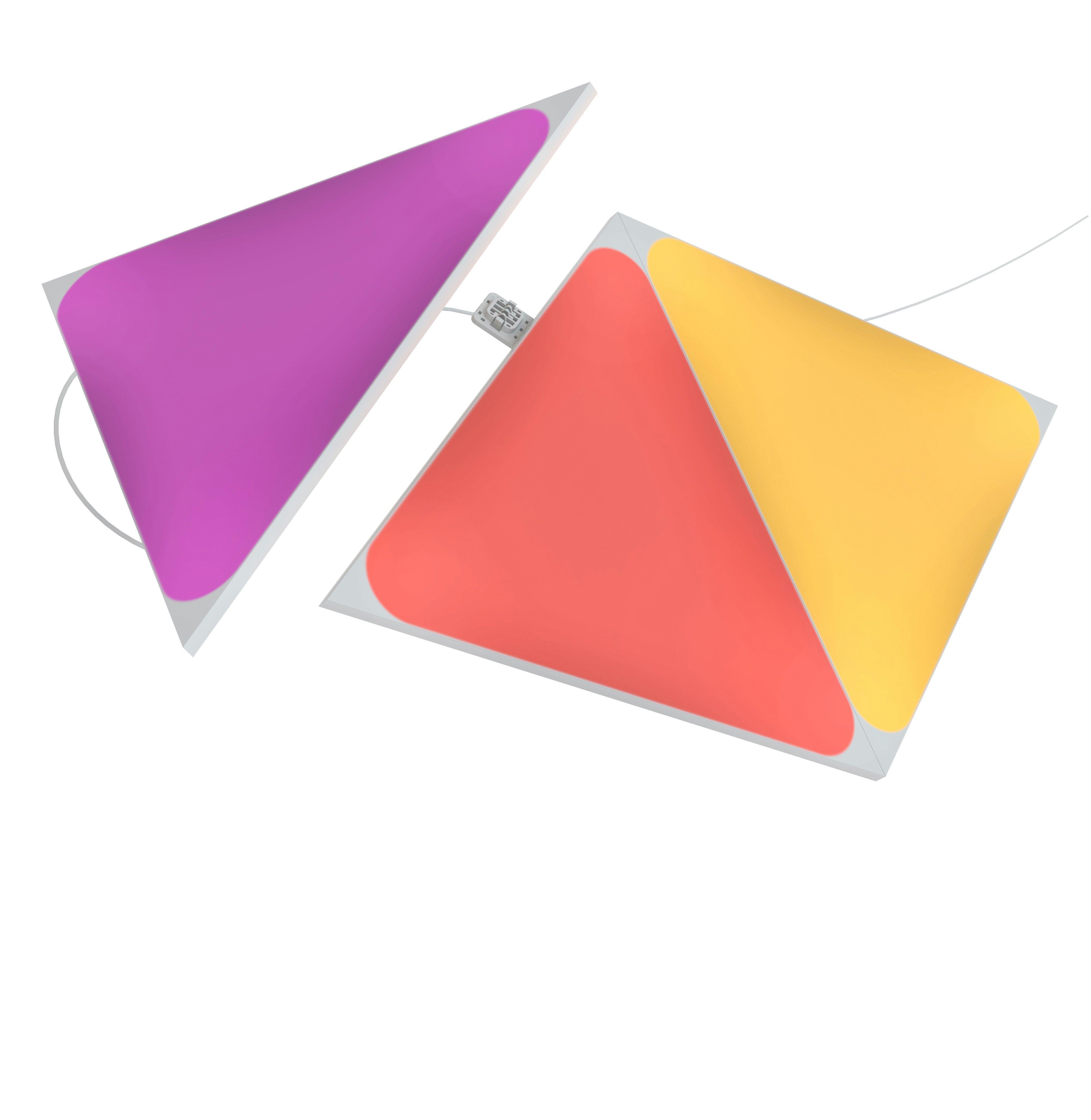 Nanoleaf Light Panels Shapes Triangles Expansion Pack 3 Pack