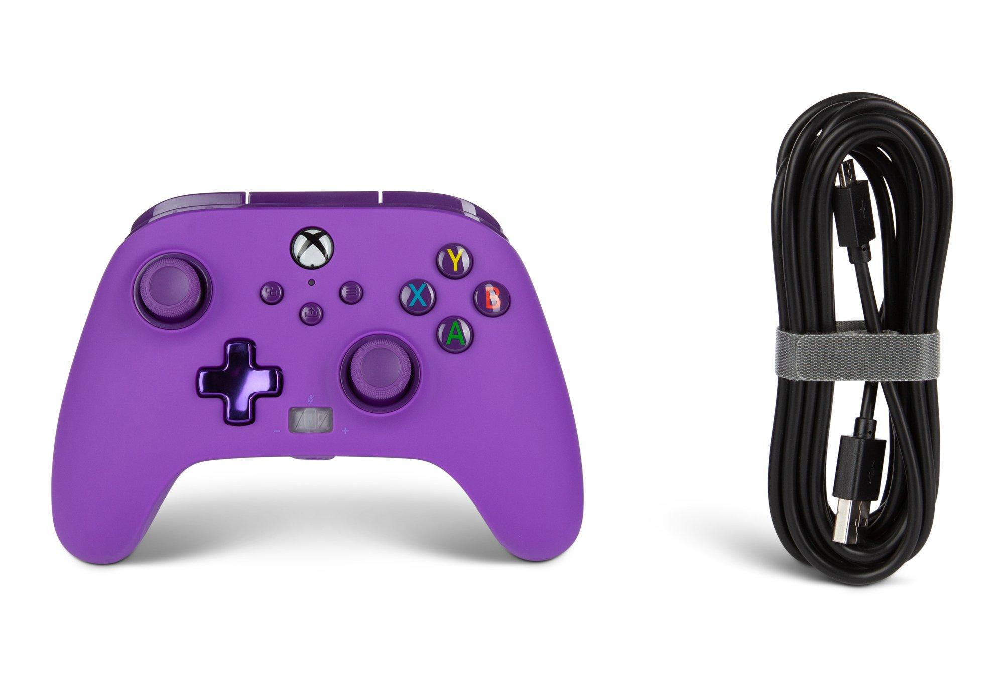 PowerA Enhanced Wired Controller for Xbox Series X Royal Purple