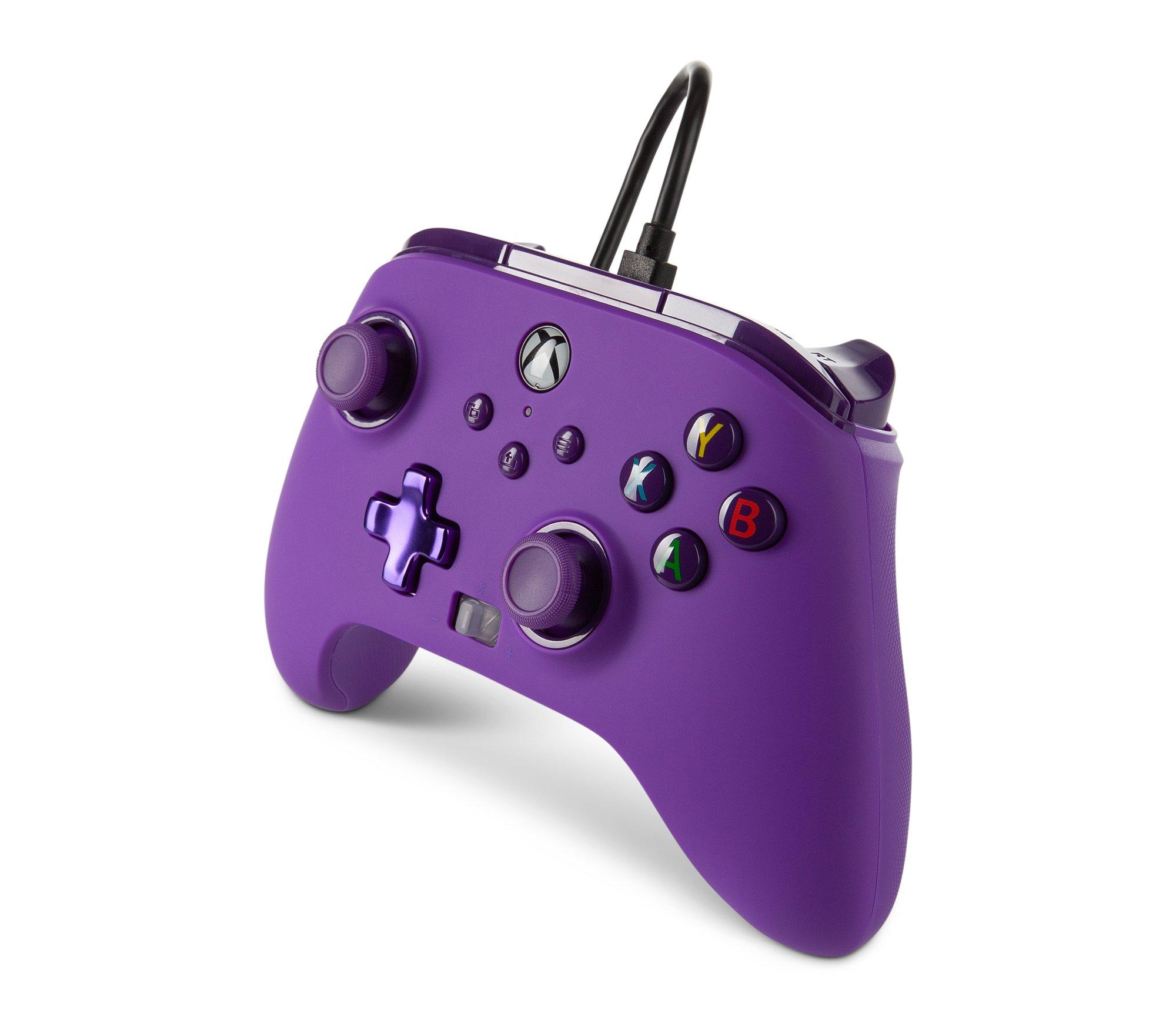 list item 8 of 10 PowerA Enhanced Wired Controller for Xbox Series X Royal Purple