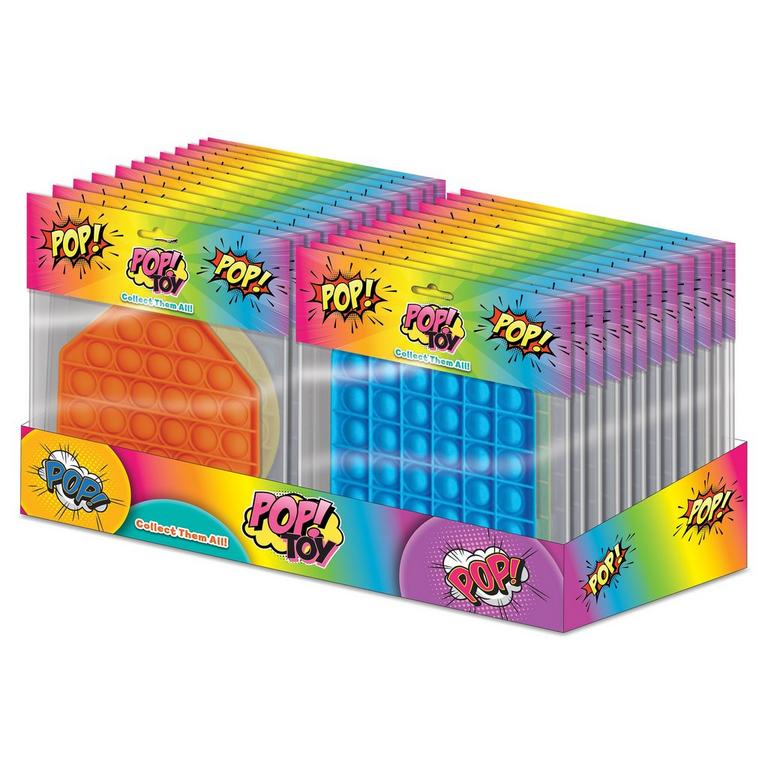 POP! Shapes Fidget Toy (Styles May Vary)