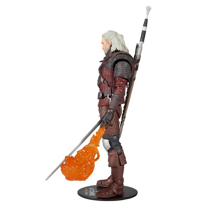 Geralt Of Rivia The Witcher 3  Wild Hunt McFarlane Action Figure Wolf Armour 
