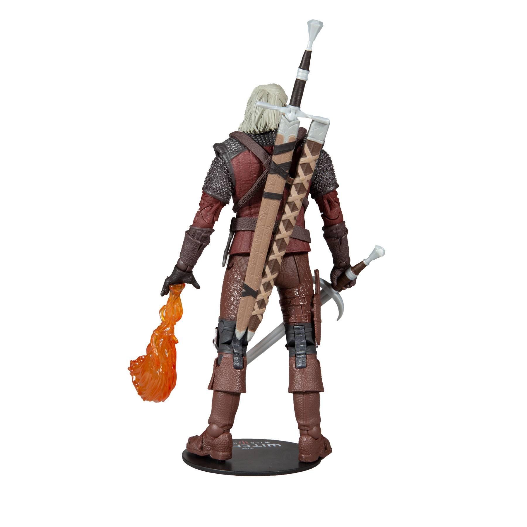 McFarlane Toys The Witcher Geralt of Rivia Wolf Armor Wave 2 7-in Action  Figure