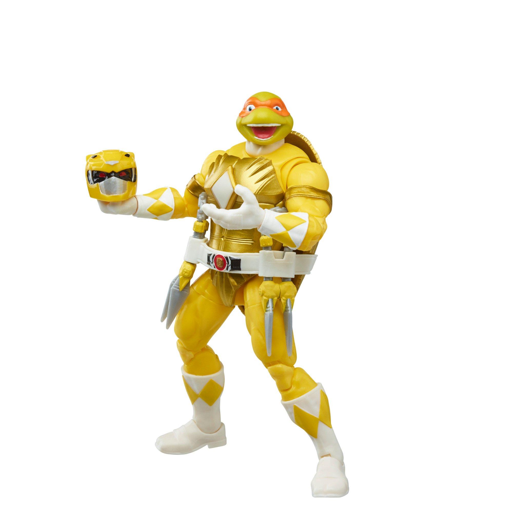 Hasbro Power Rangers Teenage Mutant Ninja Turtles Michelangelo Yellow