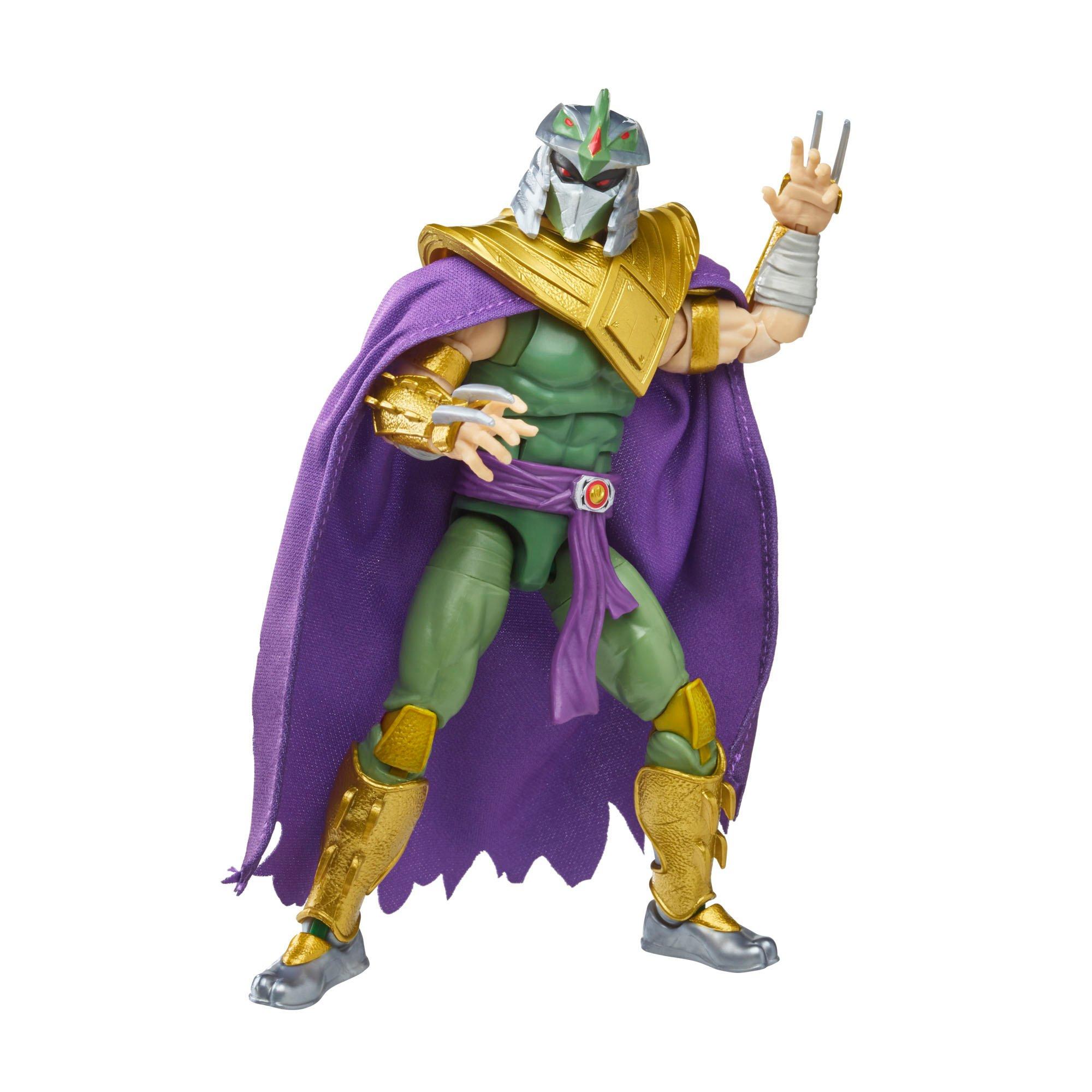 Hasbro Power Rangers Teenage Mutant Ninja Turtles Shredder Green Ranger 6-in Action Figure