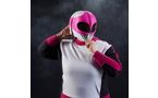 Hasbro Mighty Morphin Power Rangers Pink Ranger Replica Helmet with Display Stand GameStop Exclusive