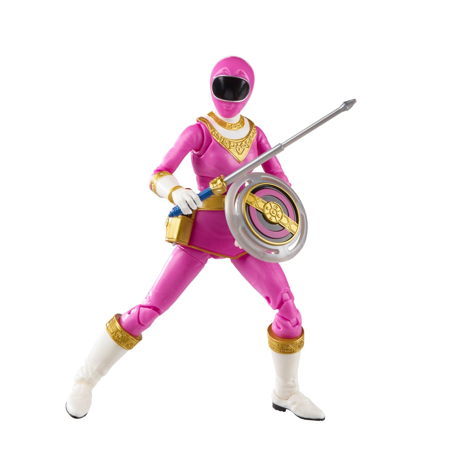 list item 4 of 10 Hasbro Mighty Morphin Power Rangers Pink Ranger and Zeo Pink Ranger Set 6-in Action Figure GameStop Exclusive