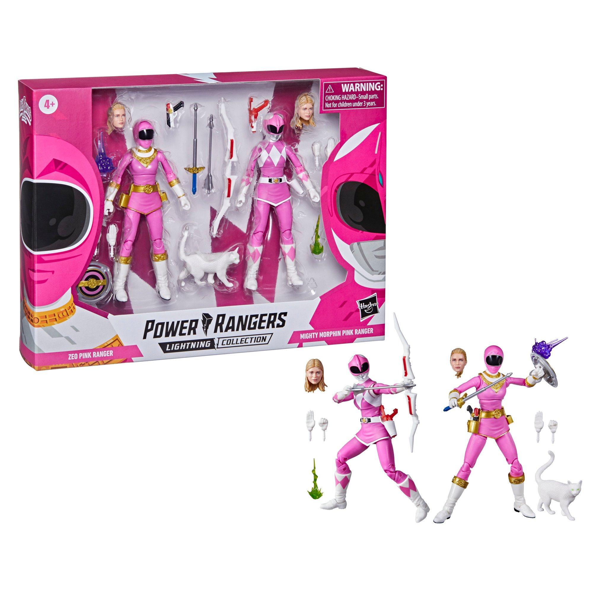 list item 8 of 10 Hasbro Mighty Morphin Power Rangers Pink Ranger and Zeo Pink Ranger Set 6-in Action Figure GameStop Exclusive