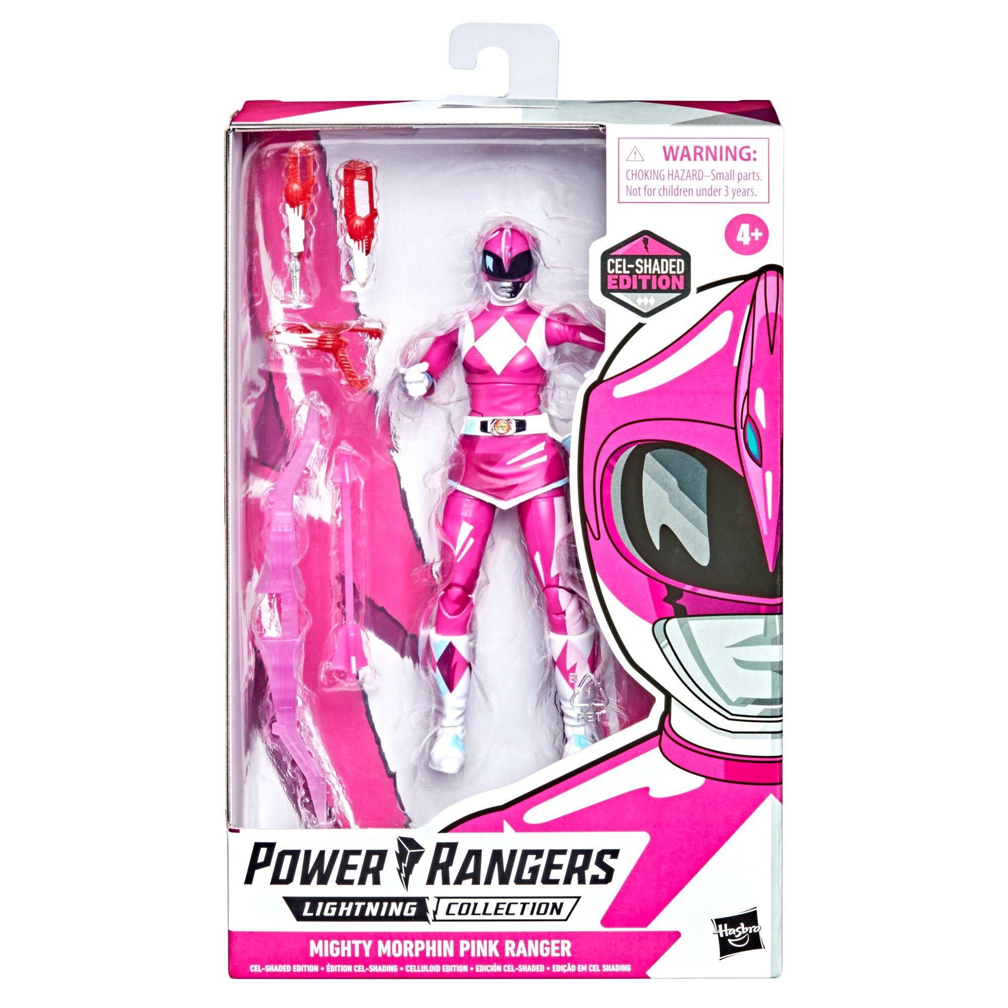 power rangers lightning collection mighty morphin pink ranger and zeo pink ranger