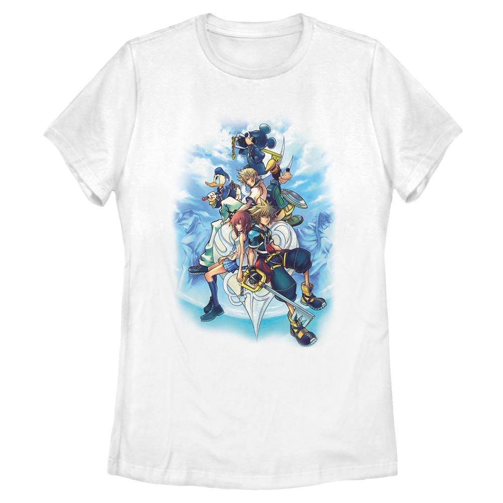 Kingdom Hearts In the Clouds Womens T-Shirt