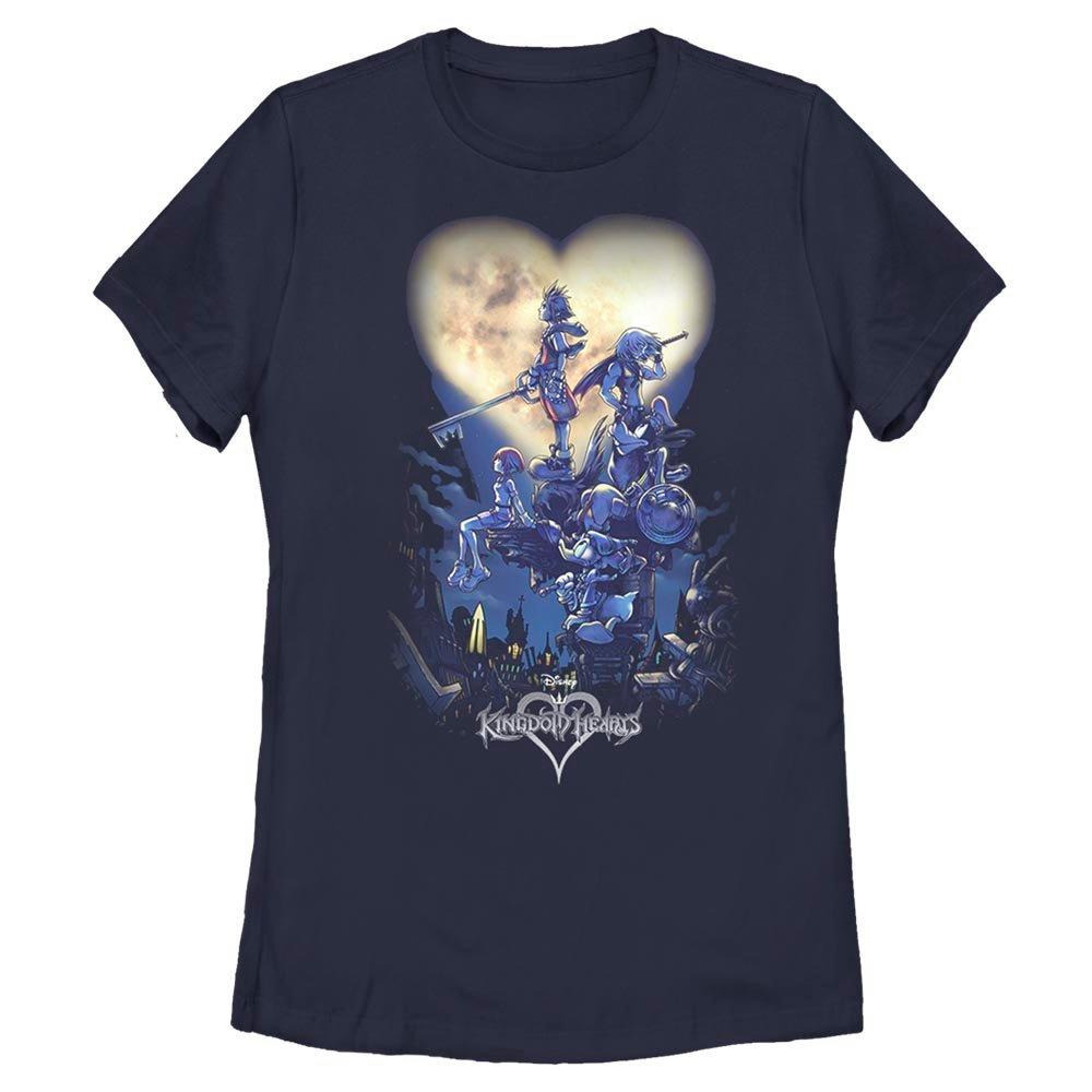 Kingdom Hearts Moonlit Womens T-Shirt