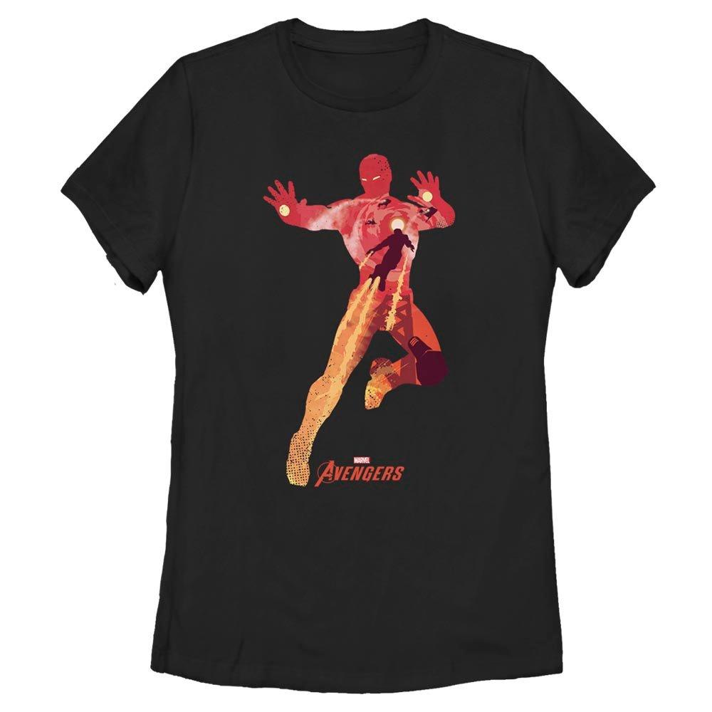 Marvel's Avengers Iron Man In Flight Womens T-Shirt