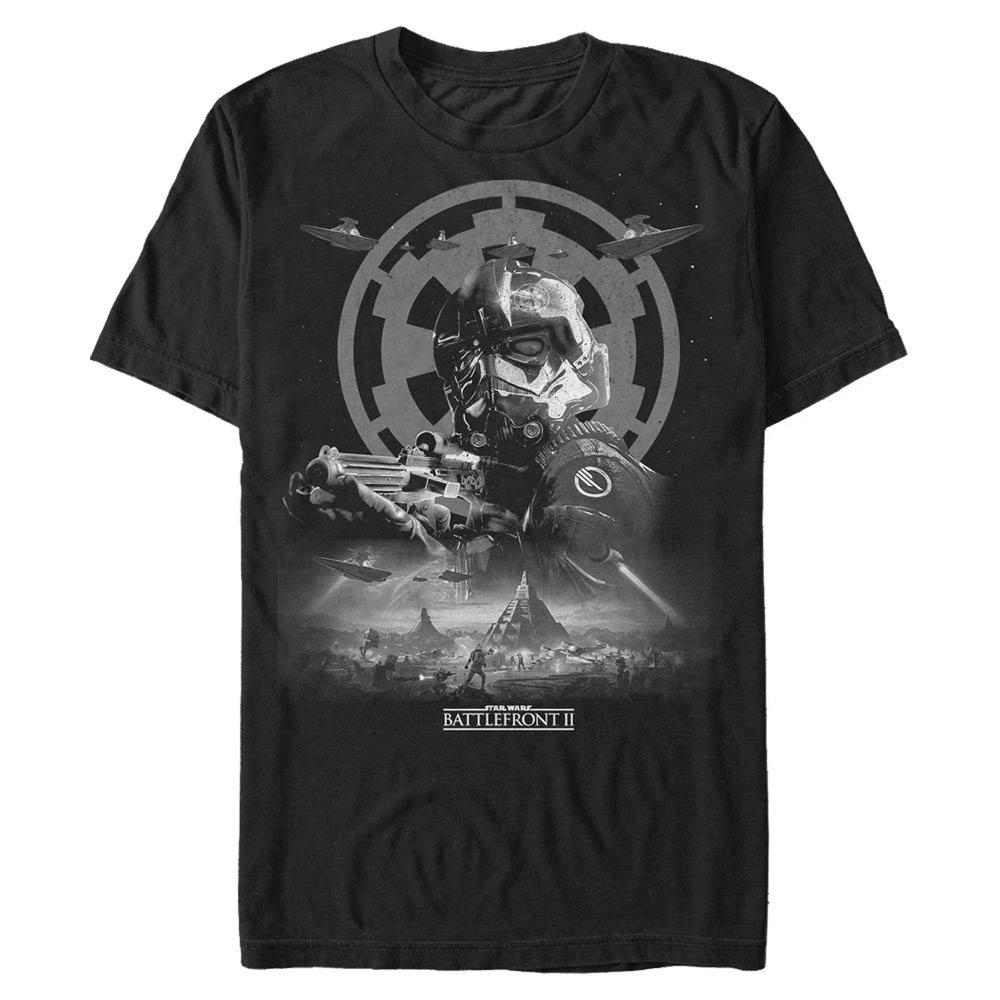 Star Wars Battlefront II Grayscale Trooper T-Shirt, Size: Small, Fifth Sun