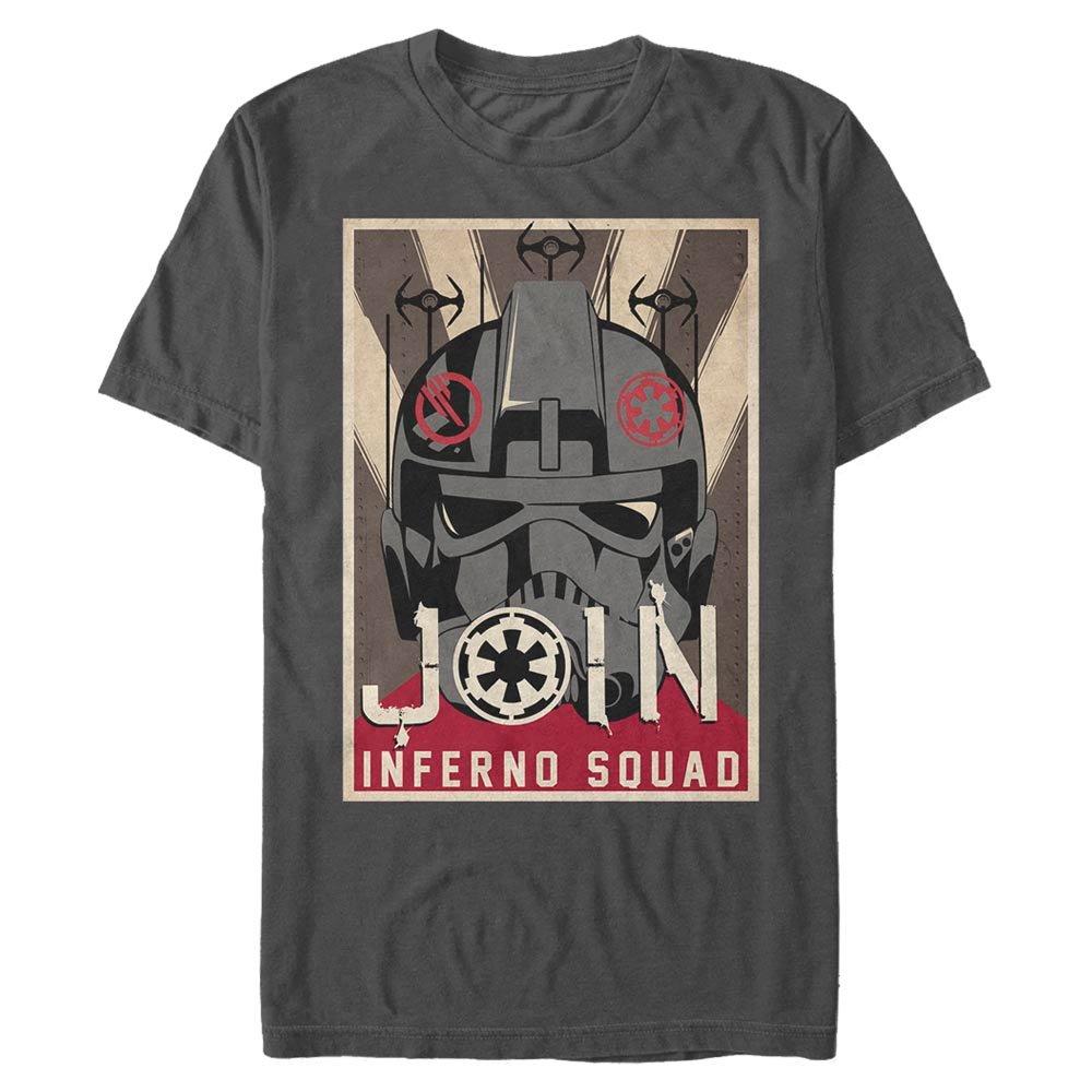 Star Wars Battlefront II Join Inferno Squad T-Shirt, Size: 2XL, Fifth Sun