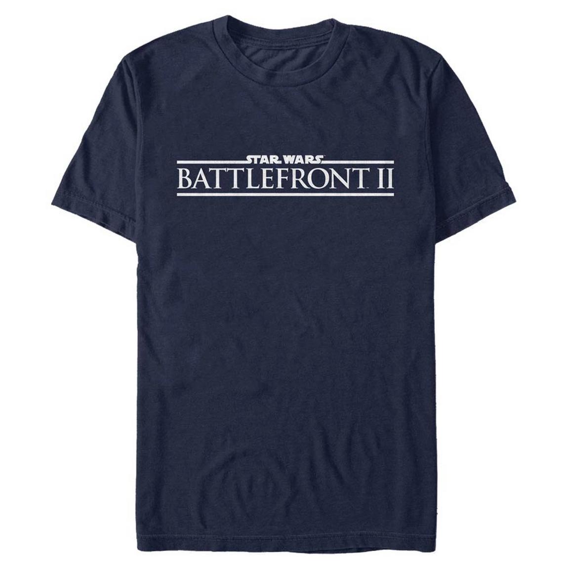 Star Wars Battlefront II Logo T-Shirt, Size: 2XL, Fifth Sun