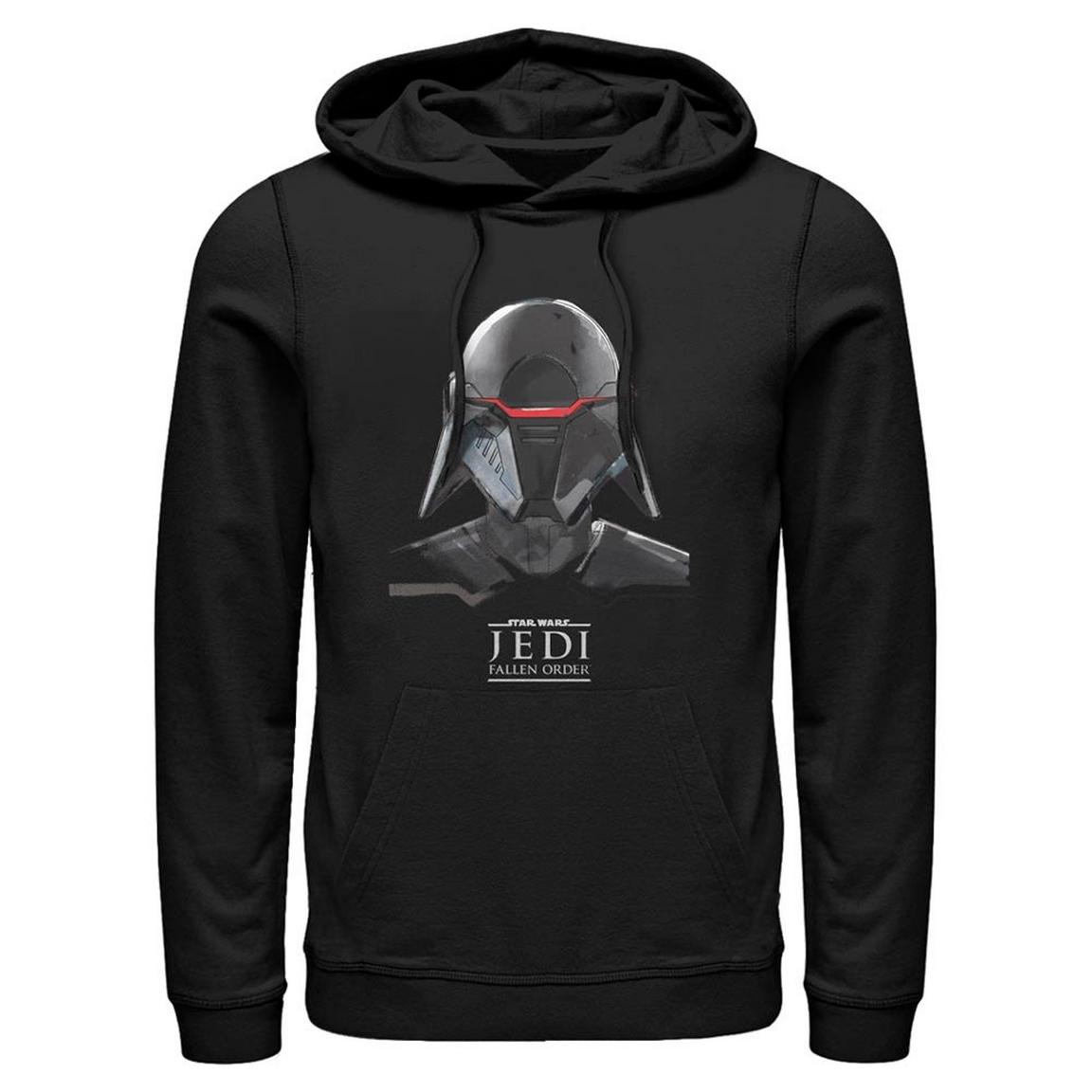 Star Wars Jedi: Fallen Order Inquisitor Helmet Hooded Sweatshirt, Size: Small, Fifth Sun
