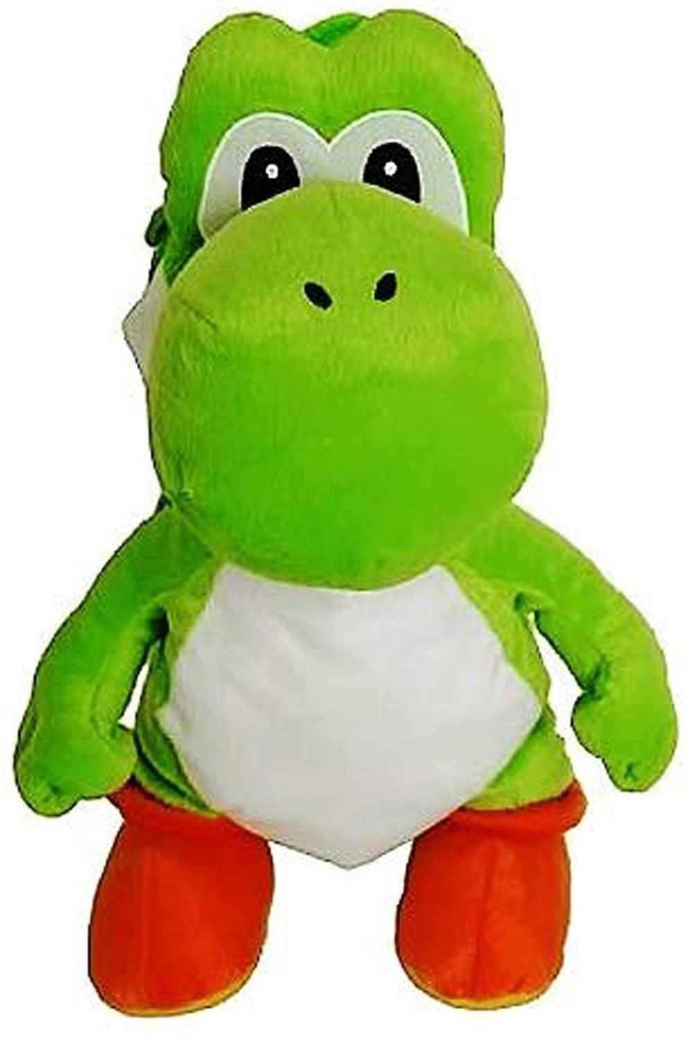 Super Mario Bros. Yoshi Plush Backpack 17 in