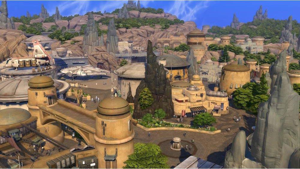 The Sims 4 Star Wars: Journey to Batuu DLC