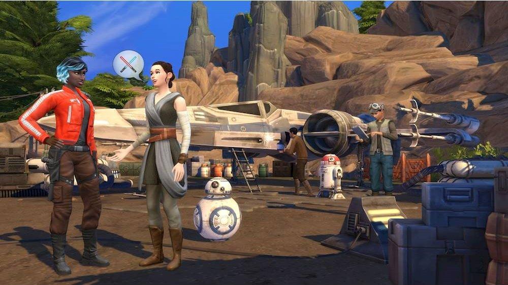 The Sims 4 Star Wars: Journey to Batuu DLC